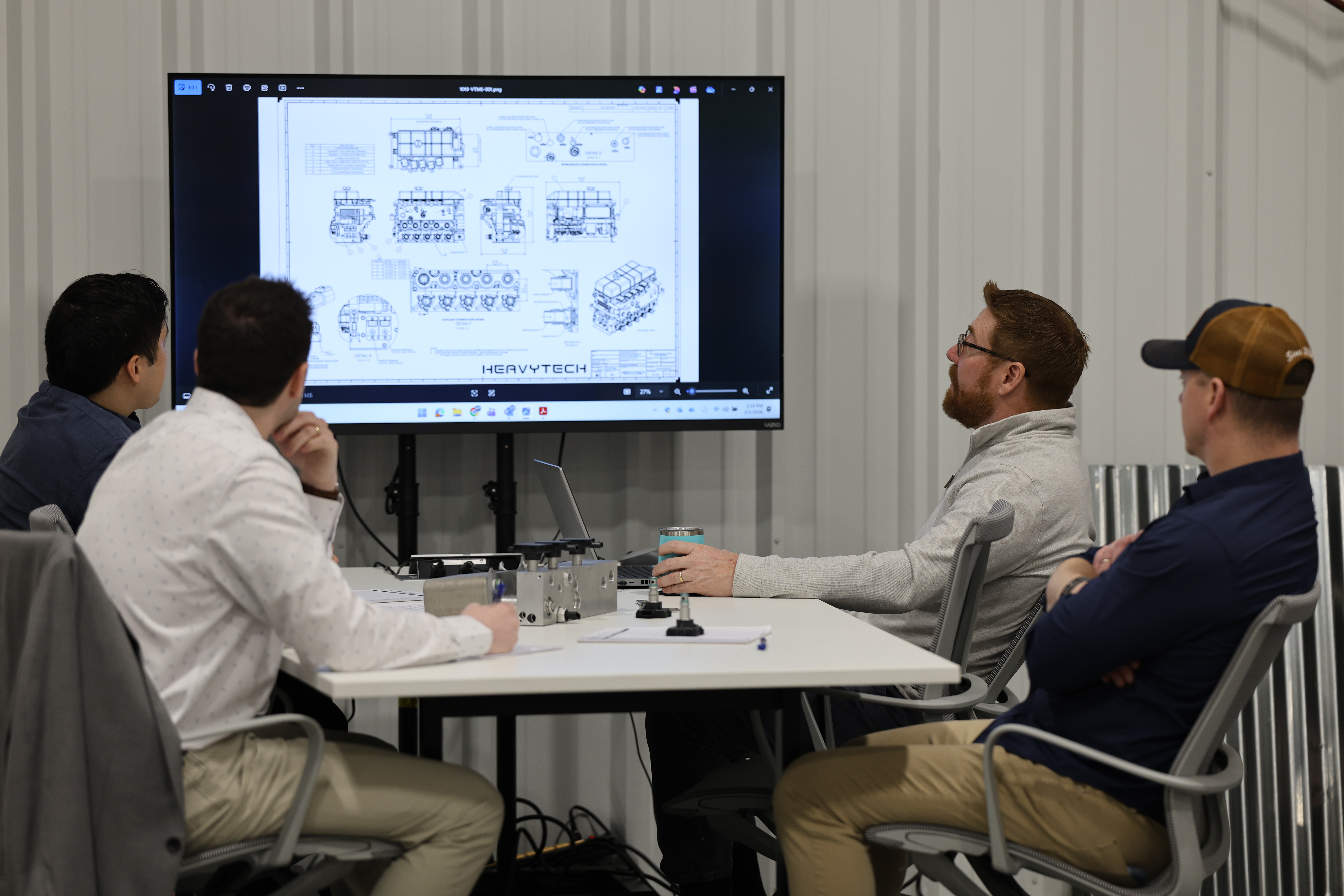 HeavyTech engineering development, integration, and validation imagery